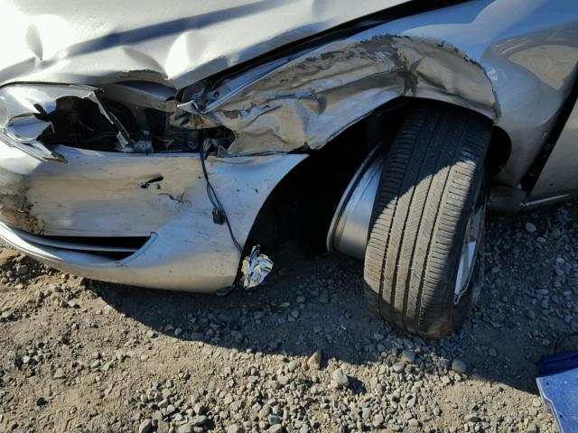 2G1WT58K181285580 - 2008 CHEVROLET IMPALA LT SILVER photo 9