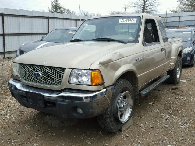 1FTZR15E41TA50469 - 2001 FORD RANGER SUP GOLD photo 2