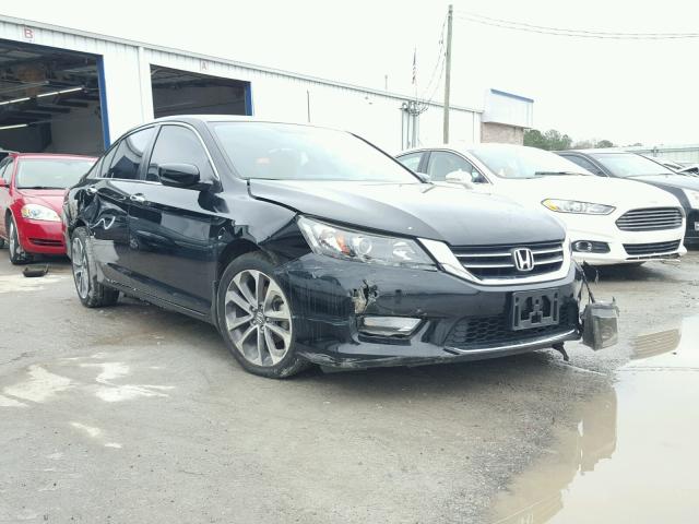 1HGCR2F58FA068195 - 2015 HONDA ACCORD SPO BLACK photo 1