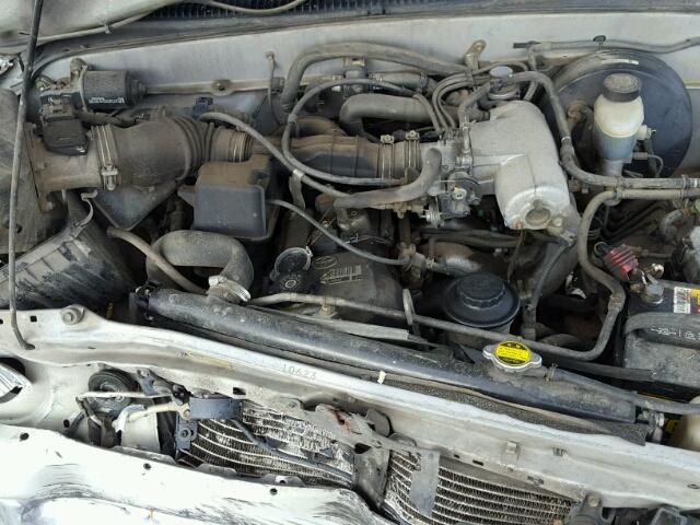 5TESM92N02Z130776 - 2002 TOYOTA TACOMA XTR SILVER photo 7