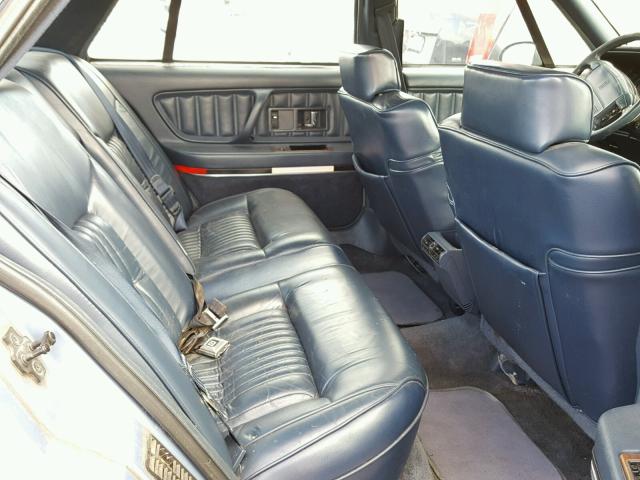 1G3CW53L0N4328923 - 1992 OLDSMOBILE 98 REGENCY BLUE photo 6