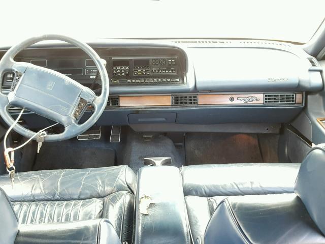 1G3CW53L0N4328923 - 1992 OLDSMOBILE 98 REGENCY BLUE photo 9