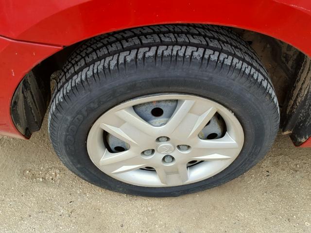 1G8AM15F07Z100997 - 2007 SATURN ION LEVEL RED photo 9