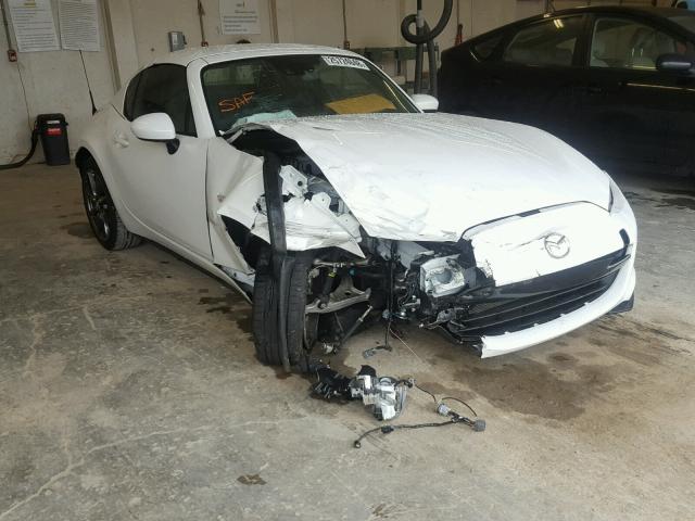 JM1NDAM7XH0105020 - 2017 MAZDA MX-5 MIATA WHITE photo 1