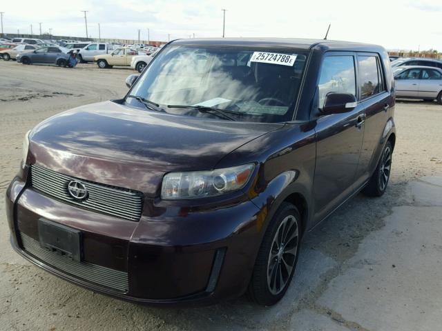 JTLKE50E681006169 - 2008 TOYOTA SCION XB 栗色 照片 2