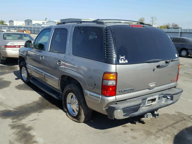 1GKEK13T41R214079 - 2001 GMC YUKON GOLD photo 3