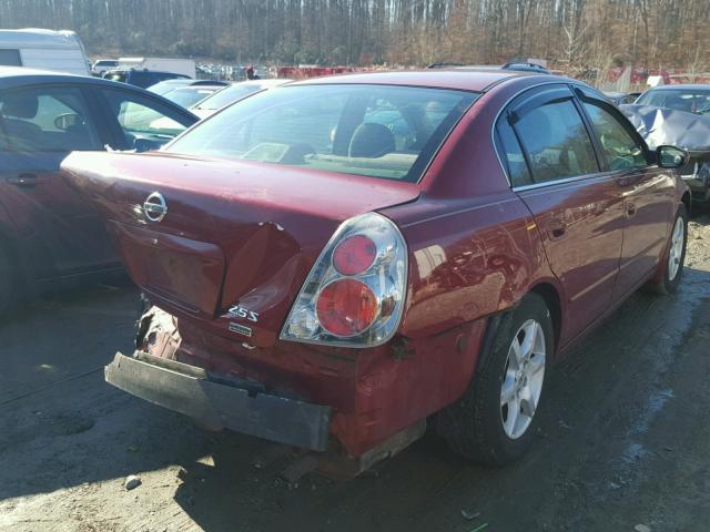 1N4AL11D46N368508 - 2006 NISSAN ALTIMA S RED photo 4