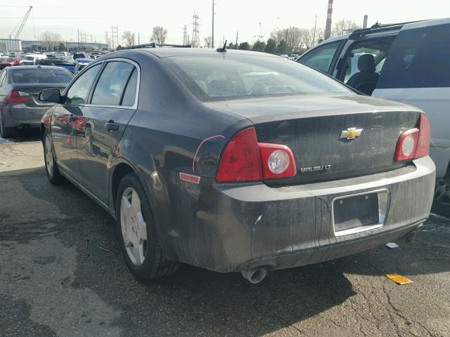 1G1ZD5E73AF243646 - 2010 CHEVROLET MALIBU 2LT SILVER photo 3