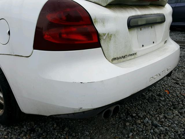 2G2WR524551182243 - 2005 PONTIAC GRAND PRIX 白色 照片 9