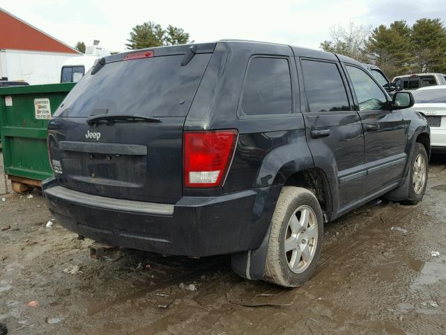 1J8GR48KX8C228852 - 2008 JEEP GRAND CHER BLACK photo 4