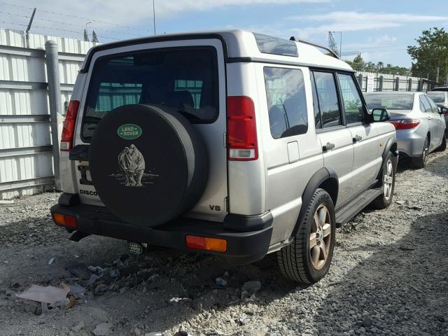 SALTY1546YA257766 - 2000 LAND ROVER DISCOVERY SILVER photo 4