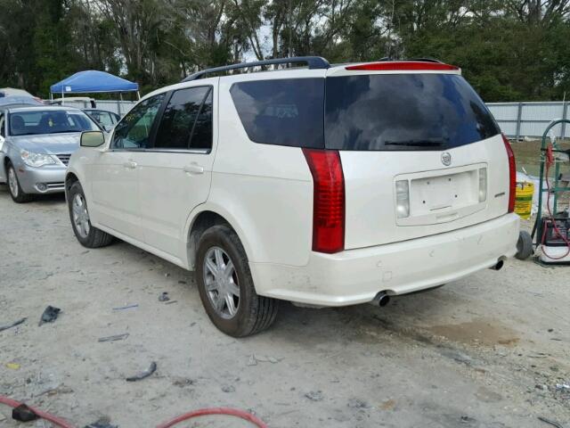 1GYEE637350121139 - 2005 CADILLAC SRX WHITE photo 3