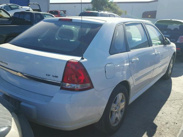 1G1ZU64864F185987 - 2004 CHEVROLET MALIBU MAX WHITE photo 4