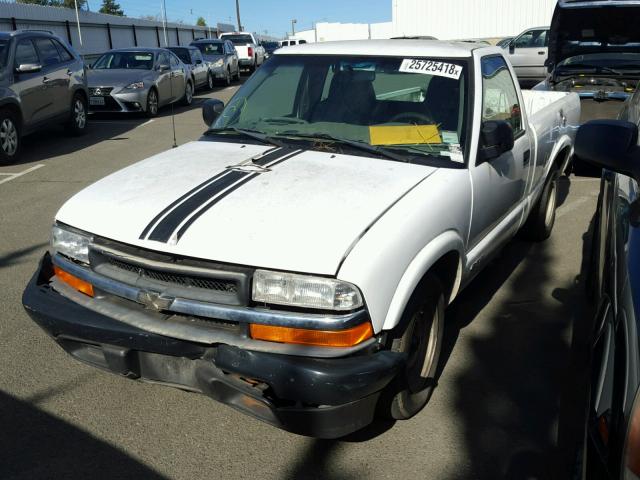 1GCCS14WX18209549 - 2001 CHEVROLET S TRUCK S1 WHITE photo 2