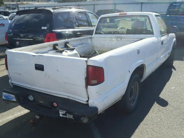 1GCCS14WX18209549 - 2001 CHEVROLET S TRUCK S1 WHITE photo 4