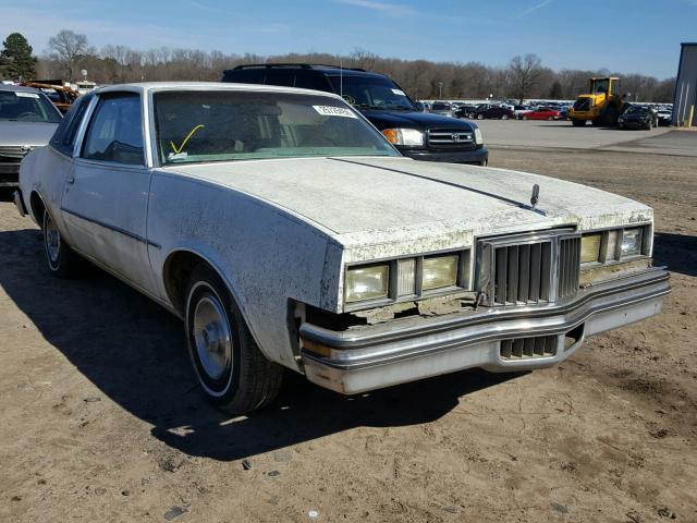 2J37Y8A222031 - 1978 PONTIAC GRAND PRIX WHITE photo 1