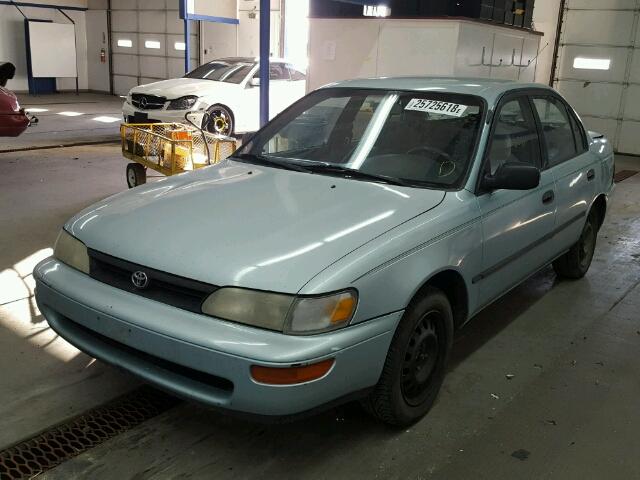 1NXAE09B5SZ269628 - 1995 TOYOTA COROLLA LE BLUE photo 2