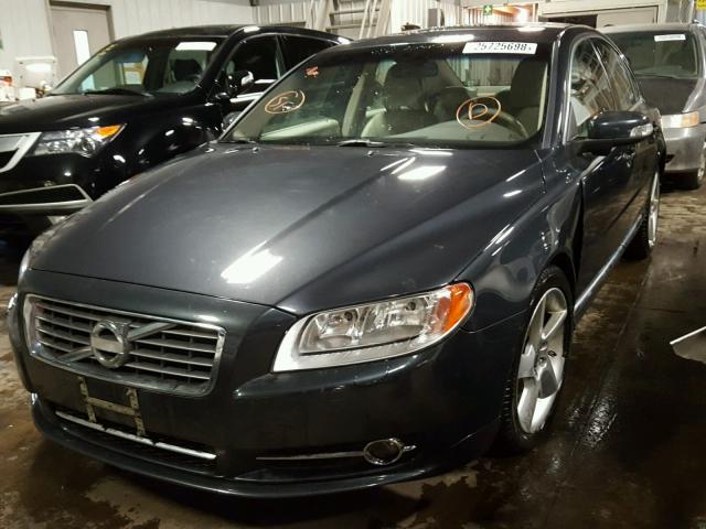 YV1992AH8A1132703 - 2010 VOLVO S80 T6 BLUE photo 2