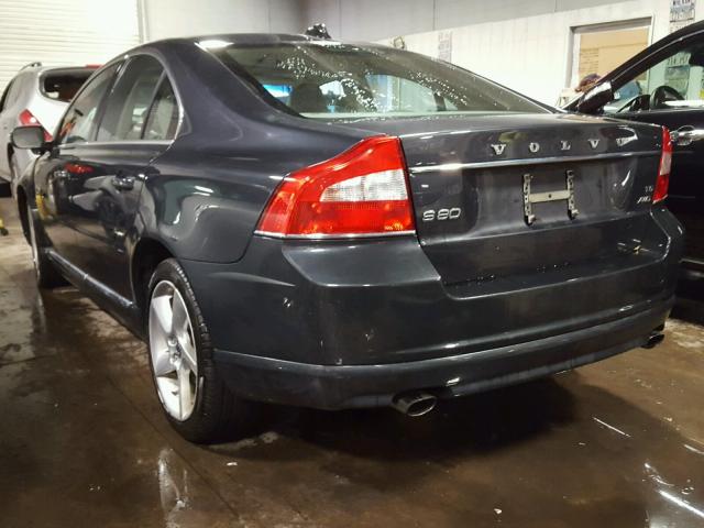 YV1992AH8A1132703 - 2010 VOLVO S80 T6 BLUE photo 3