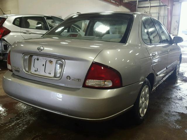 3N1CB51DXYL352249 - 2000 NISSAN SENTRA BAS SILVER photo 4