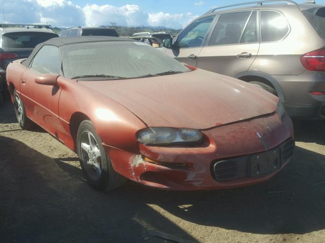 2G1FP32K012132674 - 2001 CHEVROLET CAMARO ORANGE photo 1