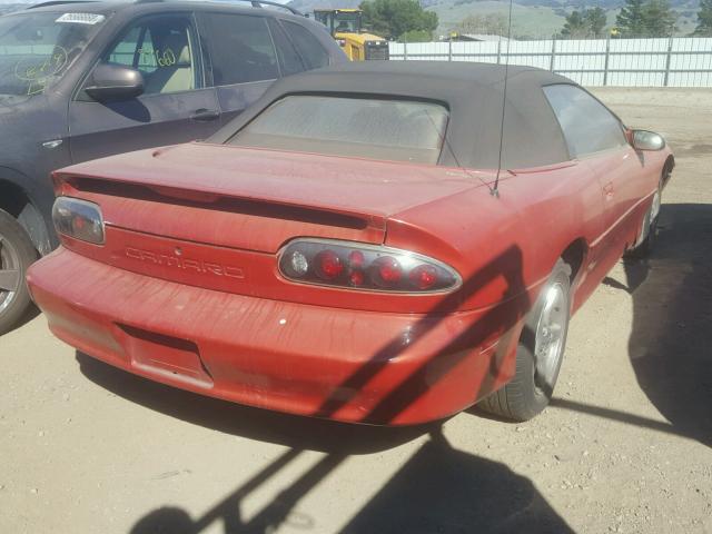 2G1FP32K012132674 - 2001 CHEVROLET CAMARO ORANGE photo 4