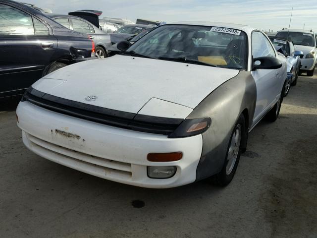 JT2ST87F0N0107896 - 1992 TOYOTA CELICA GT WHITE photo 2