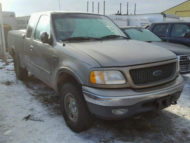 1FTRX18L81KF21965 - 2001 FORD F150 BEIGE photo 1