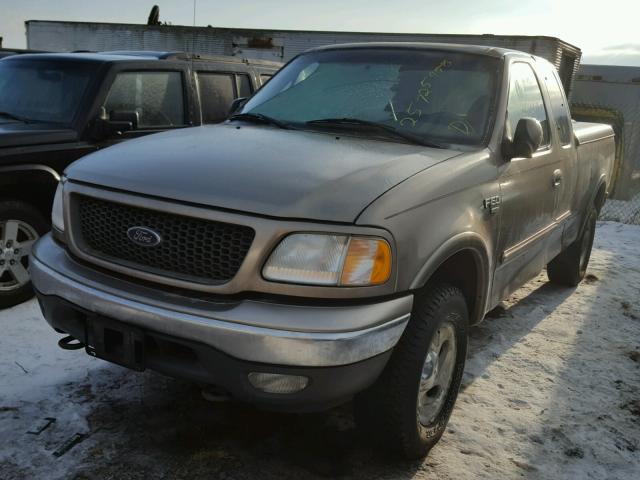 1FTRX18L81KF21965 - 2001 FORD F150 BEIGE photo 2