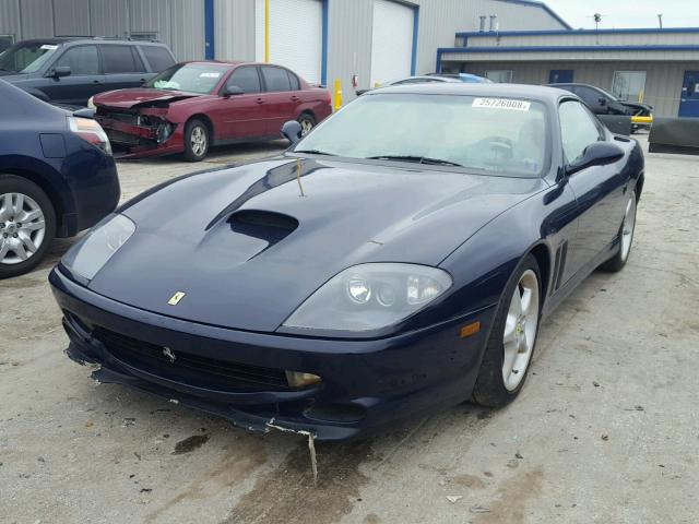 ZFFZR49A8W0110966 - 1998 FERRARI F550 MARAN BLUE photo 2