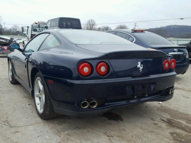 ZFFZR49A8W0110966 - 1998 FERRARI F550 MARAN BLUE photo 3