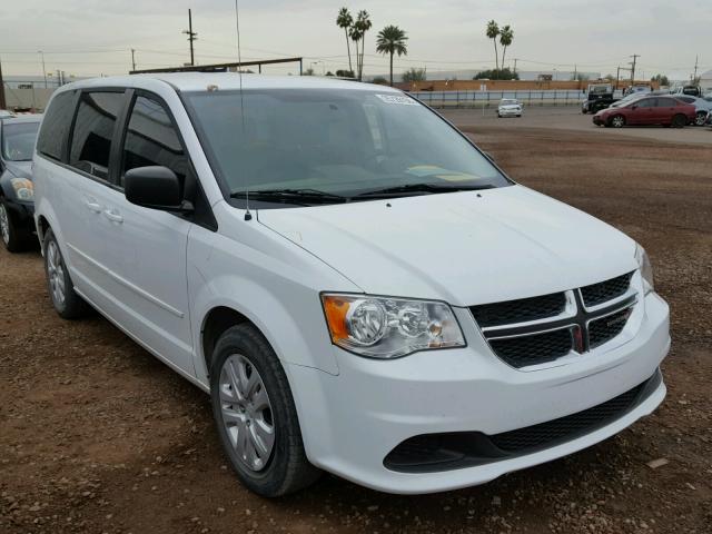 2C4RDGBG1FR623222 - 2015 DODGE GRAND CARA WHITE photo 1