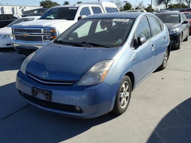 JTDKB20U477652784 - 2007 TOYOTA PRIUS BLUE photo 2