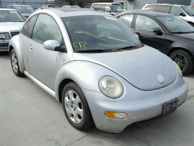 3VWCK21C53M407130 - 2003 VOLKSWAGEN NEW BEETLE SILVER photo 1