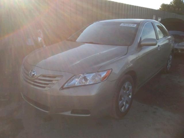 4T1BE46K28U215373 - 2008 TOYOTA CAMRY CE GOLD photo 2