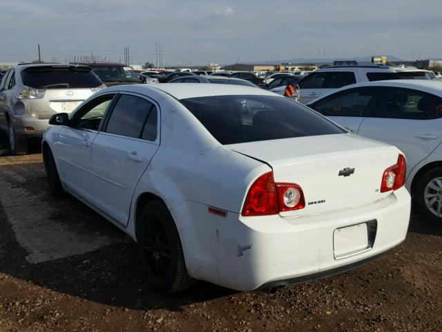 1G1ZH57B19F237992 - 2009 CHEVROLET MALIBU 1LT 白色 照片 3
