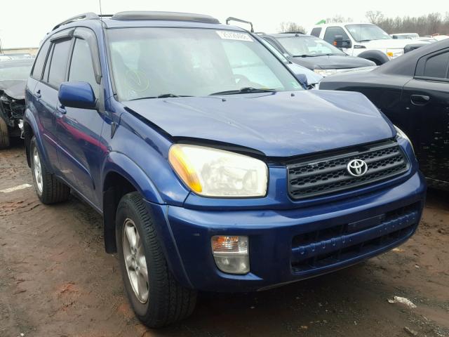 JTEHH20VX36085591 - 2003 TOYOTA RAV4 BLUE photo 1