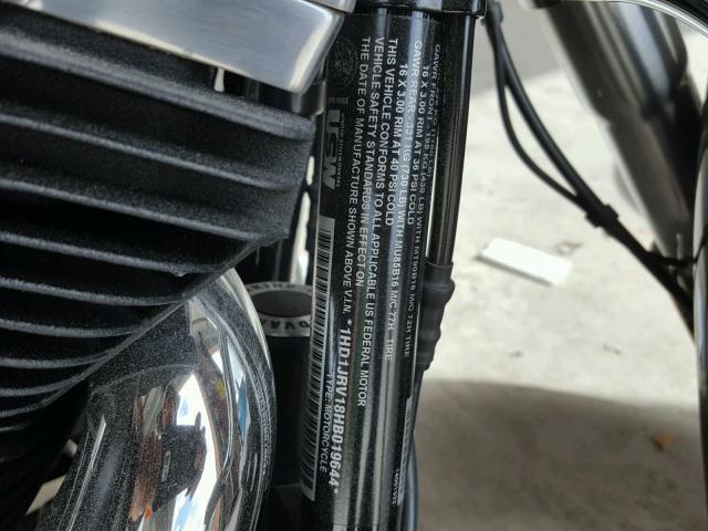 1HD1JRV18HB019644 - 2017 HARLEY-DAVIDSON FLS SOFTAI 黑色 照片 10