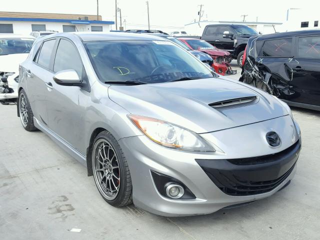 JM1BL1H36A1312436 - 2010 MAZDA SPEED 3 GRAY photo 1