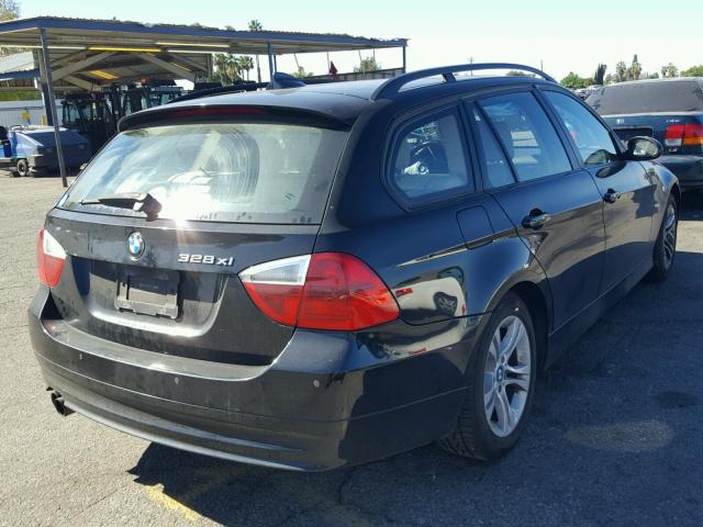 WBAVT73558FZ37252 - 2008 BMW 328 XIT BLACK photo 4
