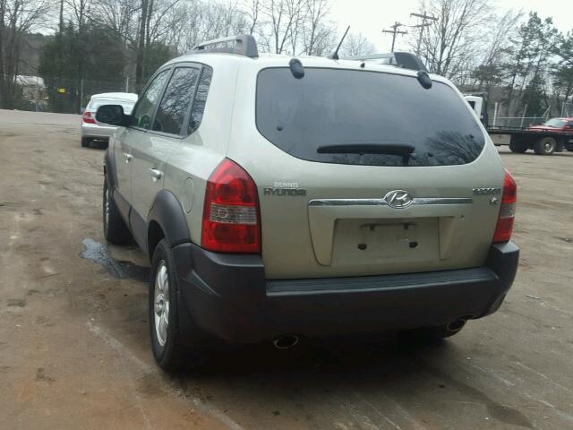 KM8JN12D96U353863 - 2006 HYUNDAI TUCSON GLS GREEN photo 3