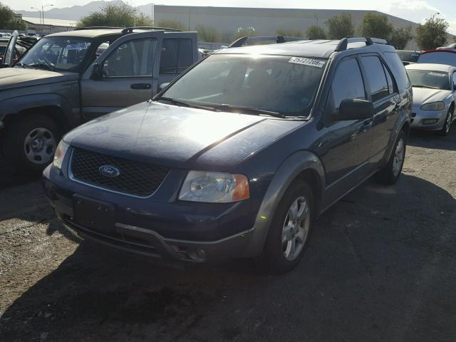 1FMDK02117GA23690 - 2007 FORD FREESTYLE BLUE photo 2