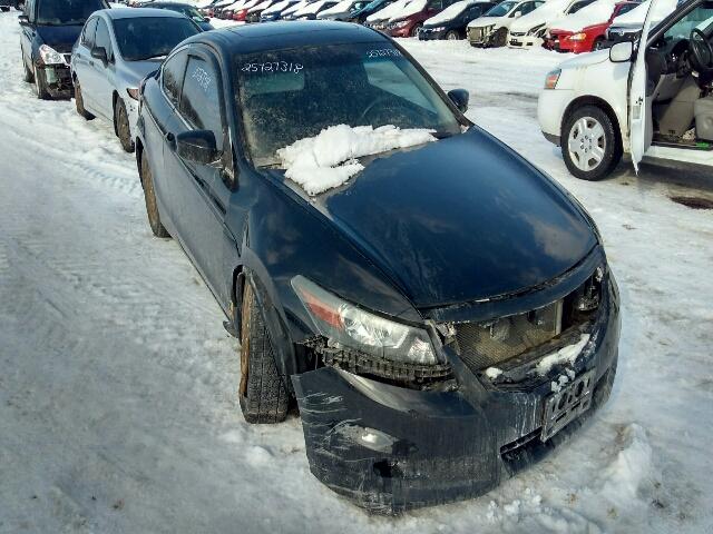 1HGCS1B82BA800412 - 2011 HONDA ACCORD EXL BLACK photo 1