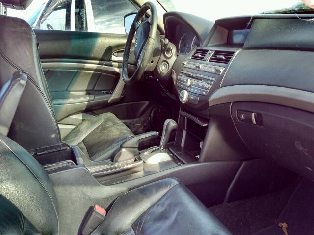 1HGCS1B82BA800412 - 2011 HONDA ACCORD EXL BLACK photo 5