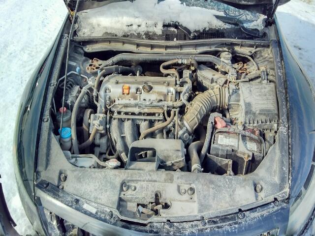 1HGCS1B82BA800412 - 2011 HONDA ACCORD EXL BLACK photo 7