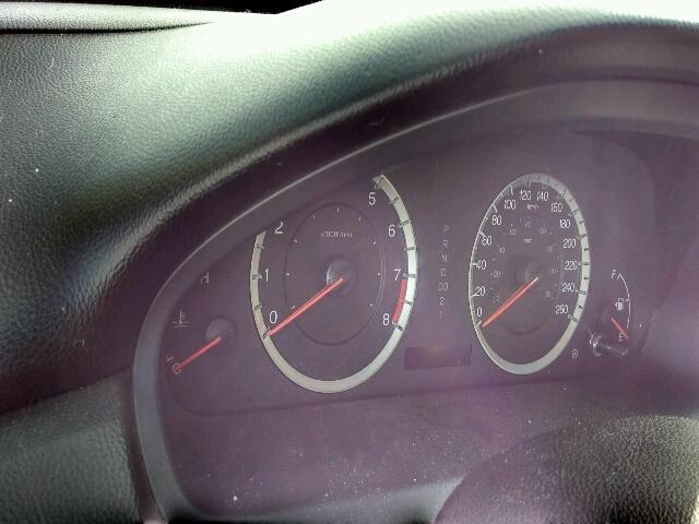 1HGCS1B82BA800412 - 2011 HONDA ACCORD EXL BLACK photo 8