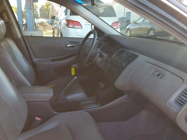 JHMCG66001C002798 - 2001 HONDA ACCORD EX SILVER photo 5