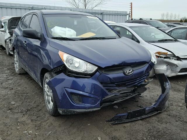 KM8JT3AC4DU698788 - 2013 HYUNDAI TUCSON GL BLUE photo 1