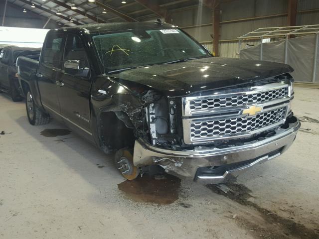 3GCPCSEC5FG452874 - 2015 CHEVROLET SILVERADO BLACK photo 1