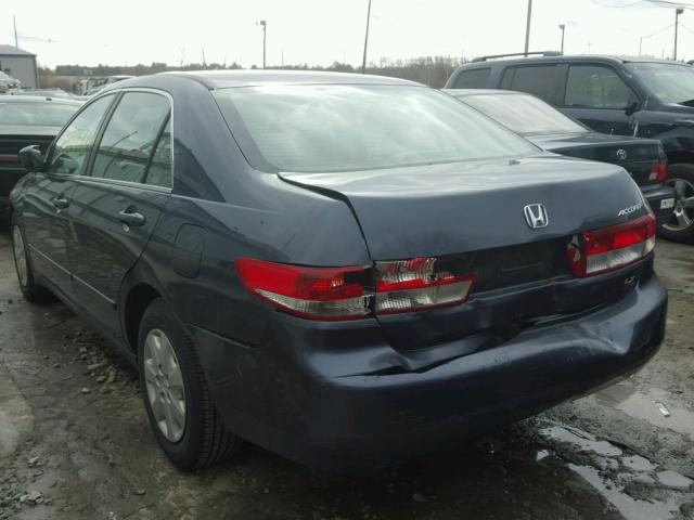 1HGCM56343A119296 - 2003 HONDA ACCORD LX GRAY photo 3